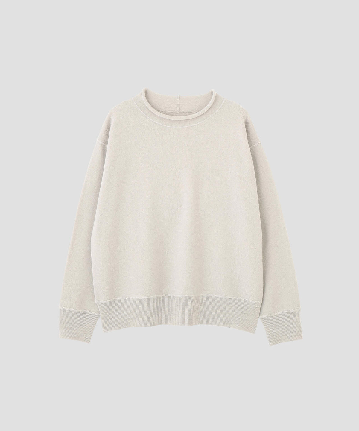 FELTED ROUGH WOOL KNITWEAR
