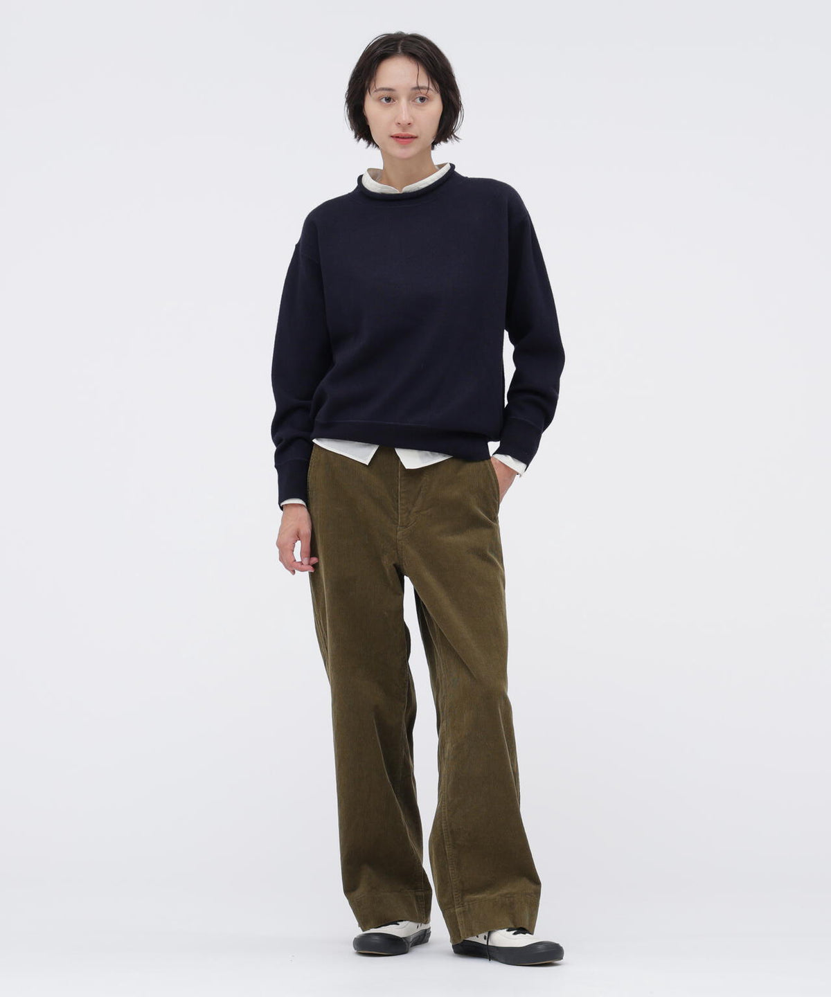 FELTED ROUGH WOOL KNITWEAR