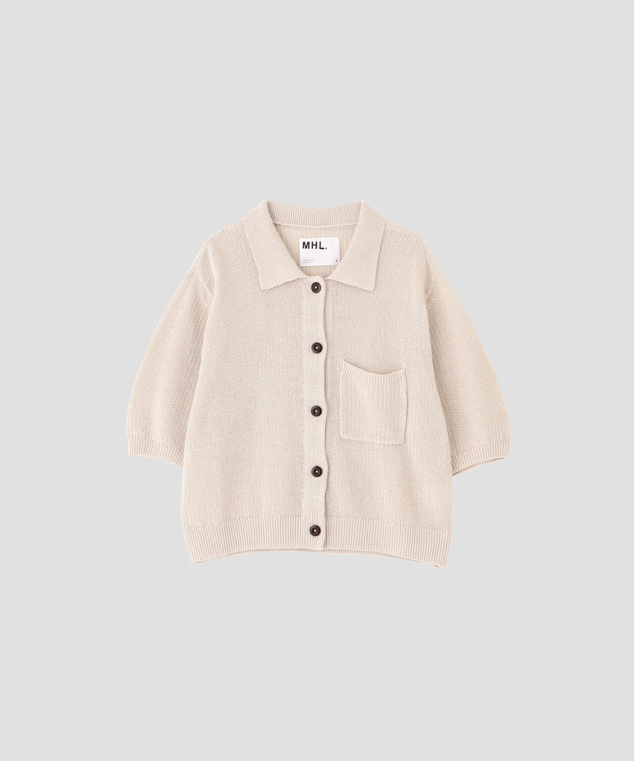 IRREGULAR RIB COTTON LINEN KNITWEAR