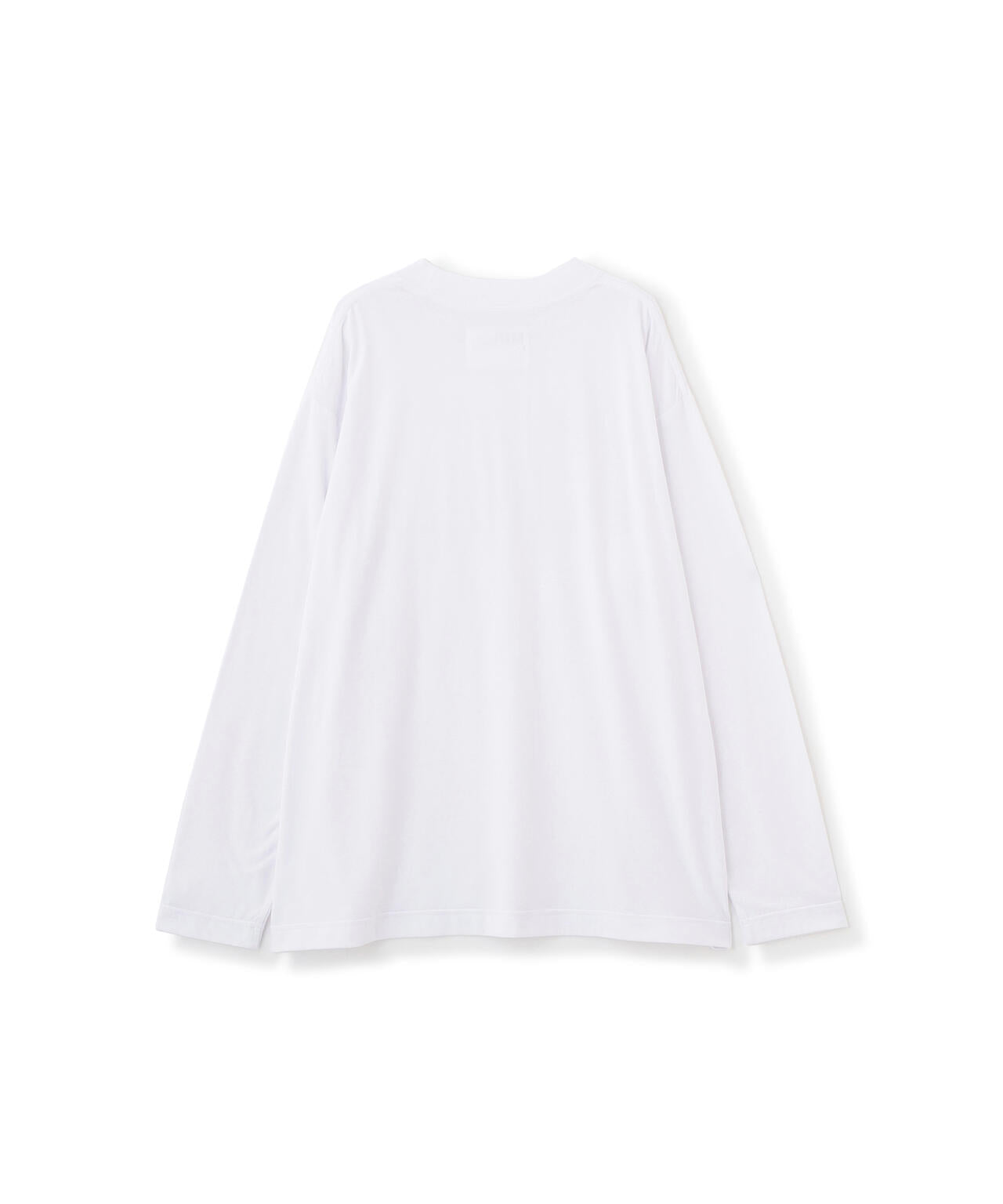 MHL. UTILITY WEAR COTTON POLYESTER PLAIN JERSEY TOP