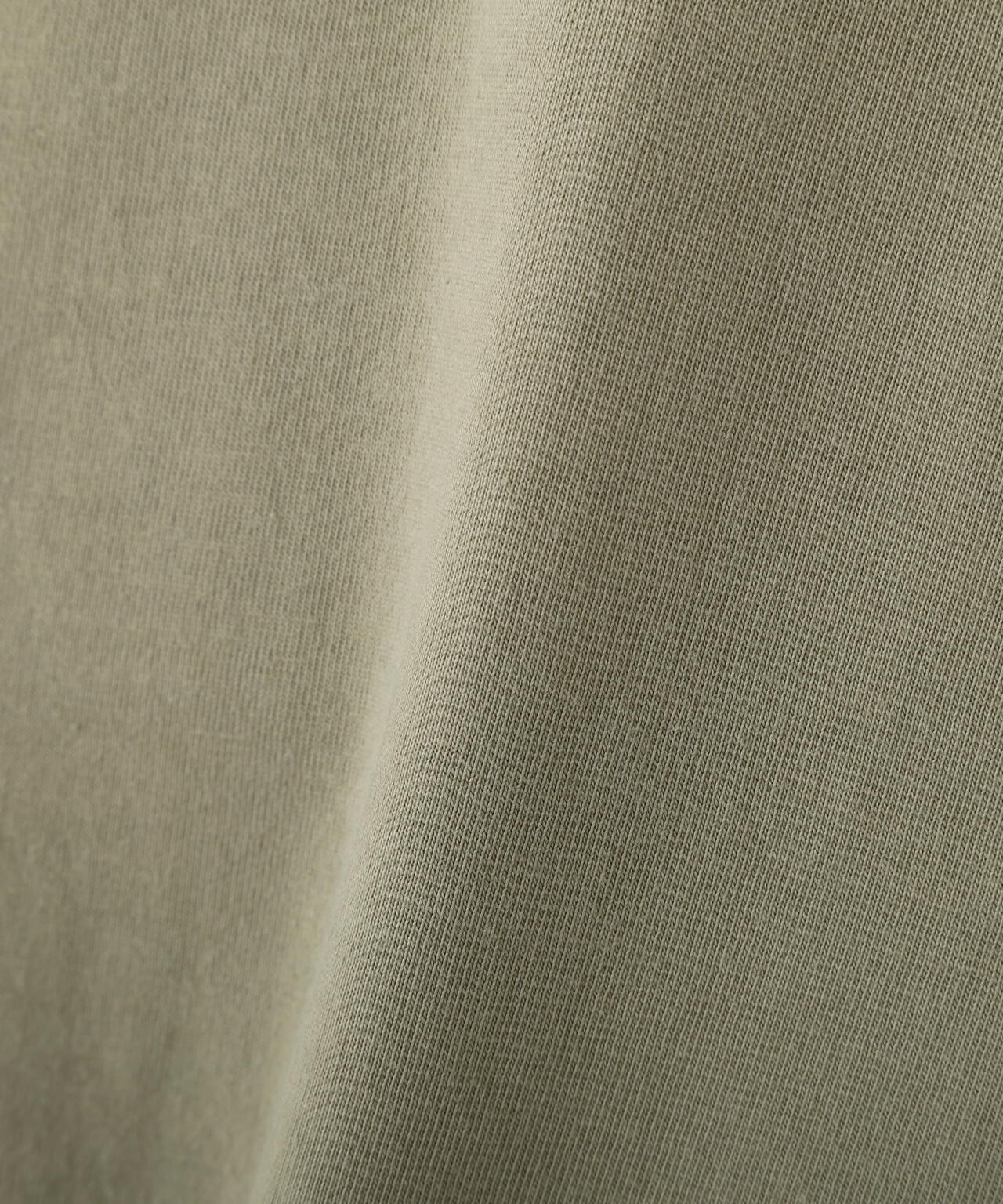 FADED ROUGH COTTON JERSEY TOP