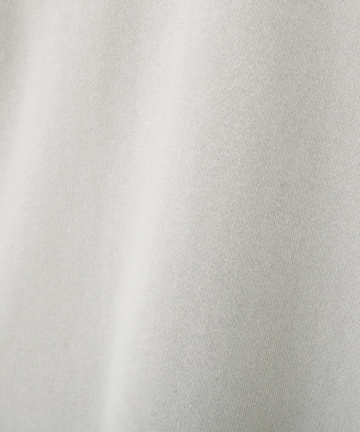 LIGHT LOOPBACK COTTON CREW NECK