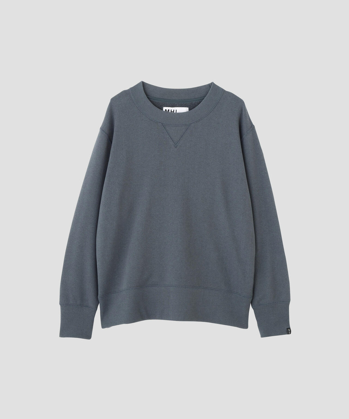 LIGHT LOOPBACK COTTON CREW NECK