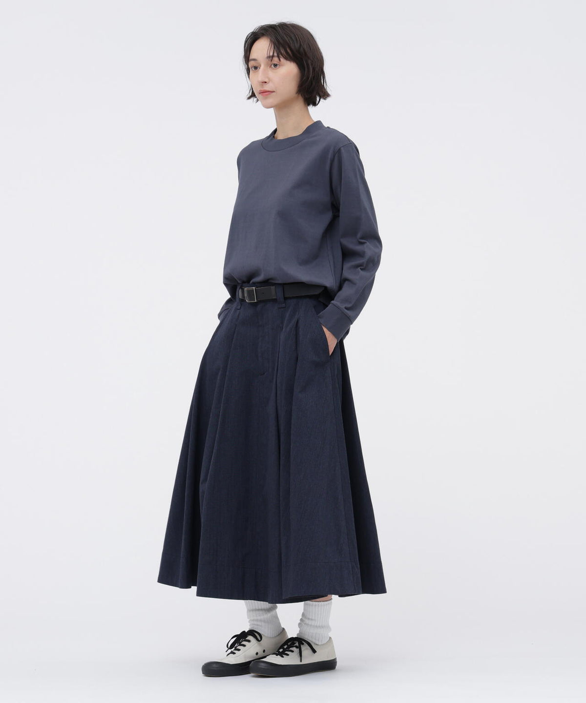 MATTE COTTON JERSEY TOP