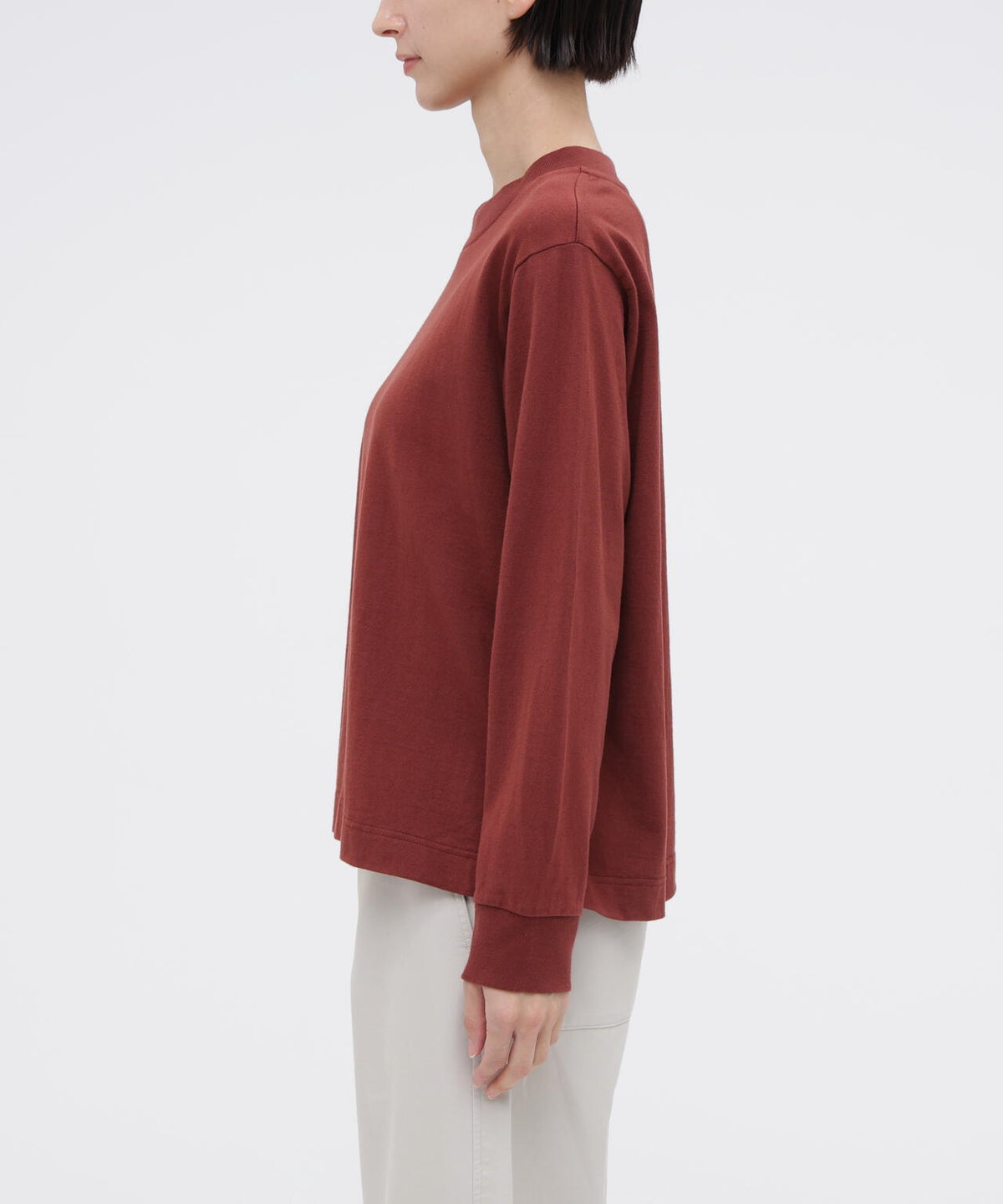 MATTE COTTON JERSEY TOP
