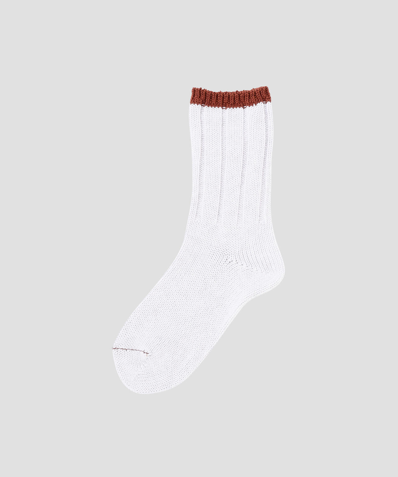WOMEN TIPPED COTTON RIB SOCKS
