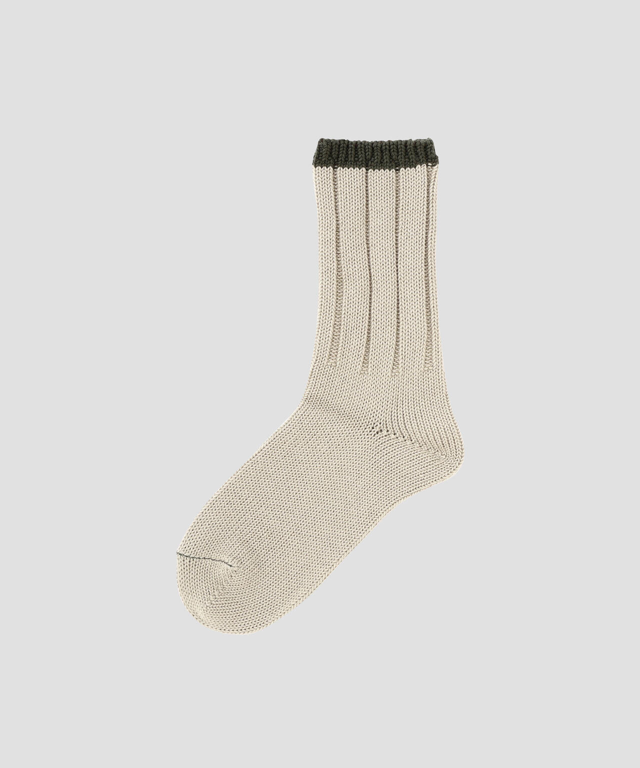 WOMEN TIPPED COTTON RIB SOCKS