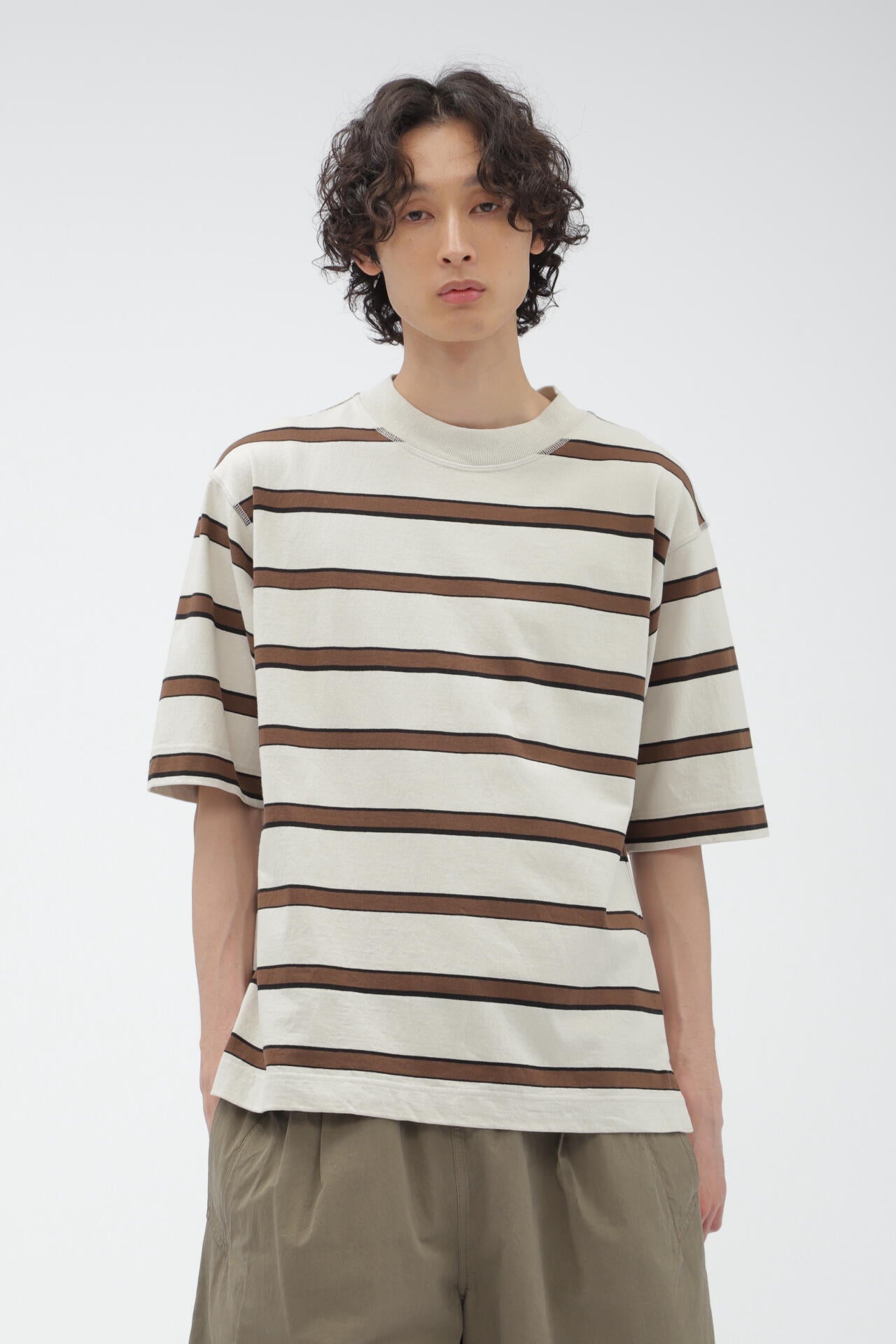 OUTLINE STRIPE JERSEY