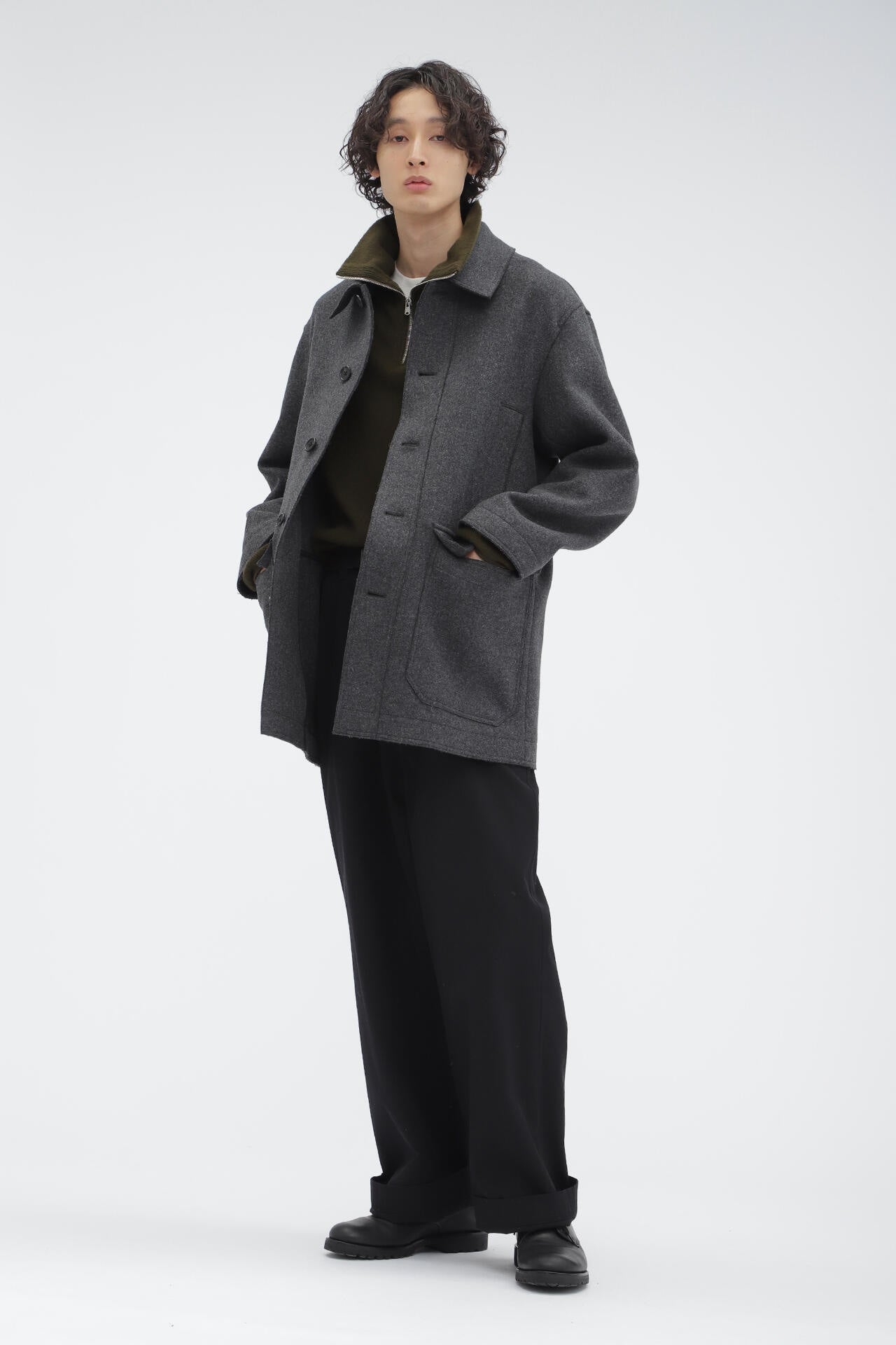 WOOL COTTON TWILL