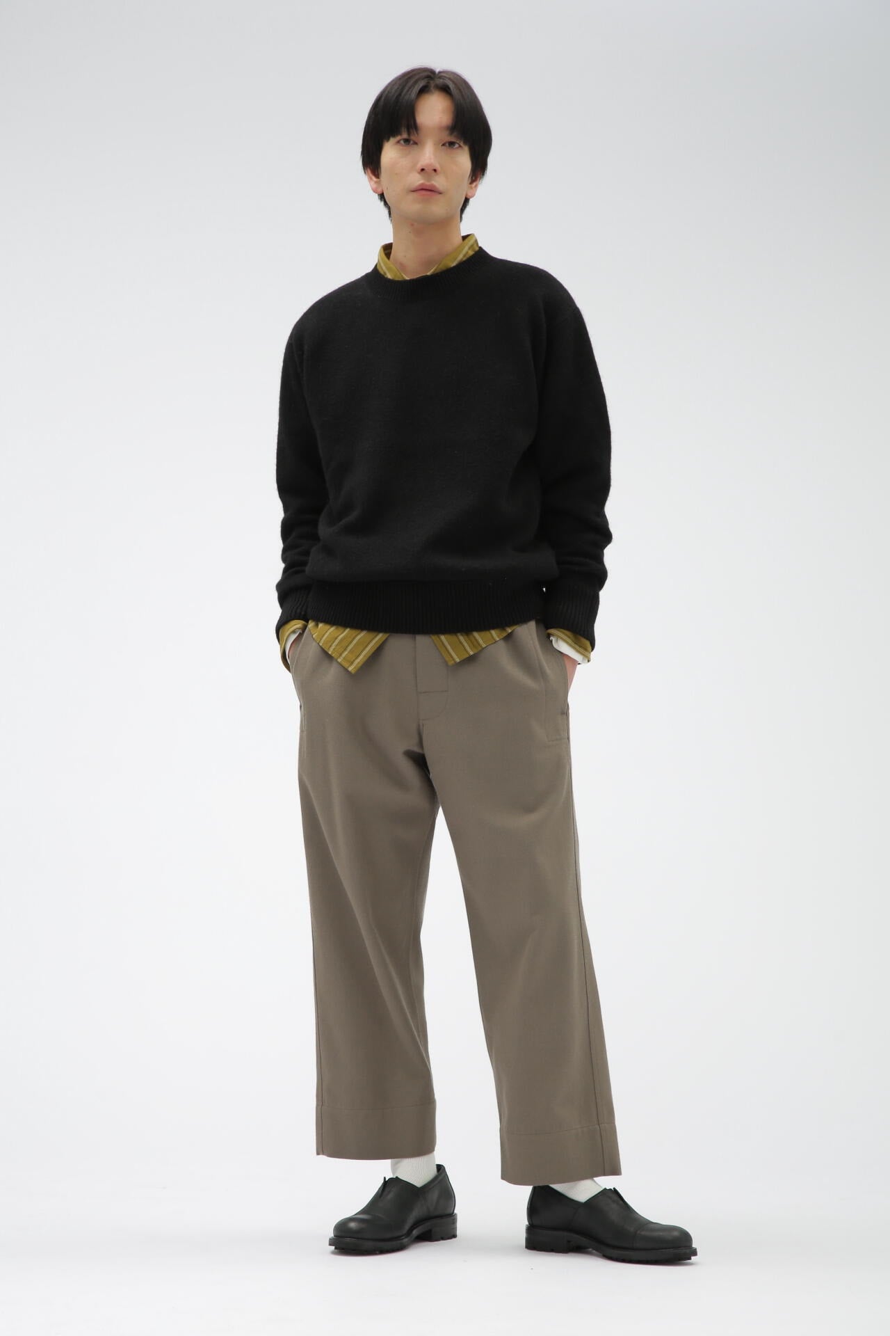 OFFSET STRIPE COTTON