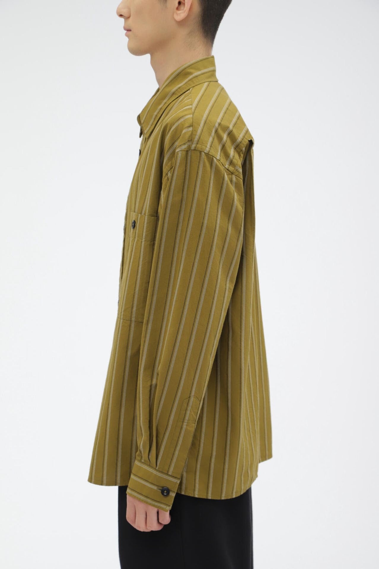 OFFSET STRIPE COTTON