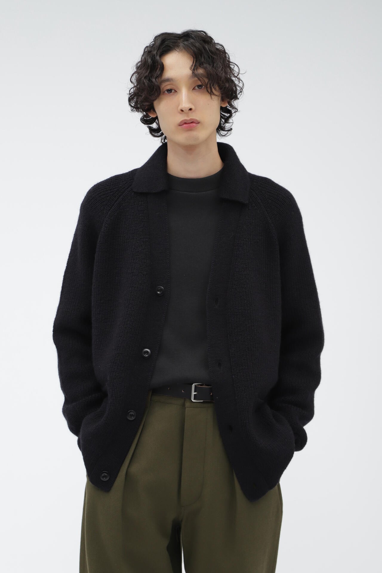 ◆美品 MHL エムエイチエル 厚手ウールカーディガン ニット Ⅱ M 黒 VIRGIN WOOL | MHL.（エムエイチエル） ｜【公式】通販mix.tokyo