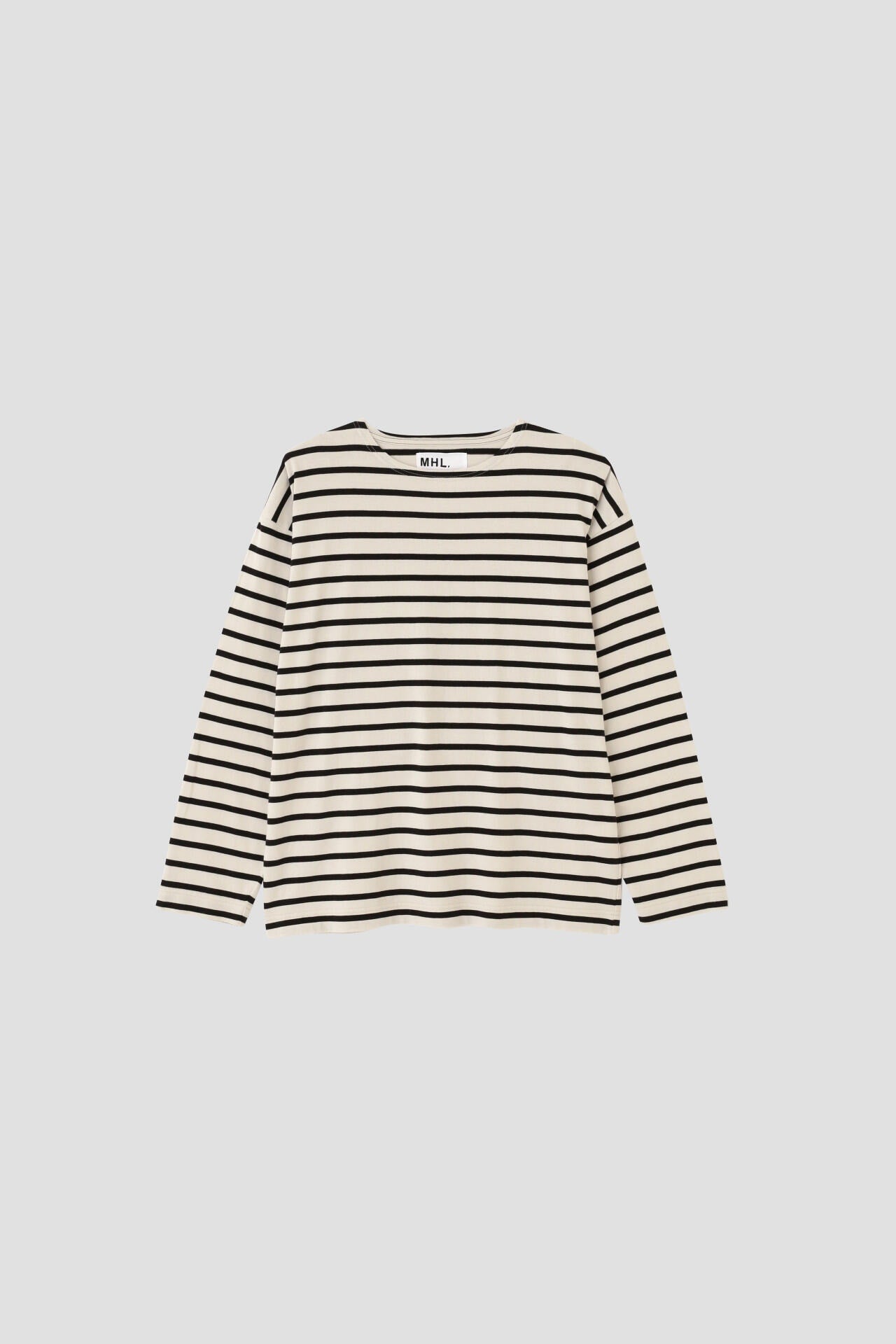 NAVAL STRIPE COTTON JERSEY