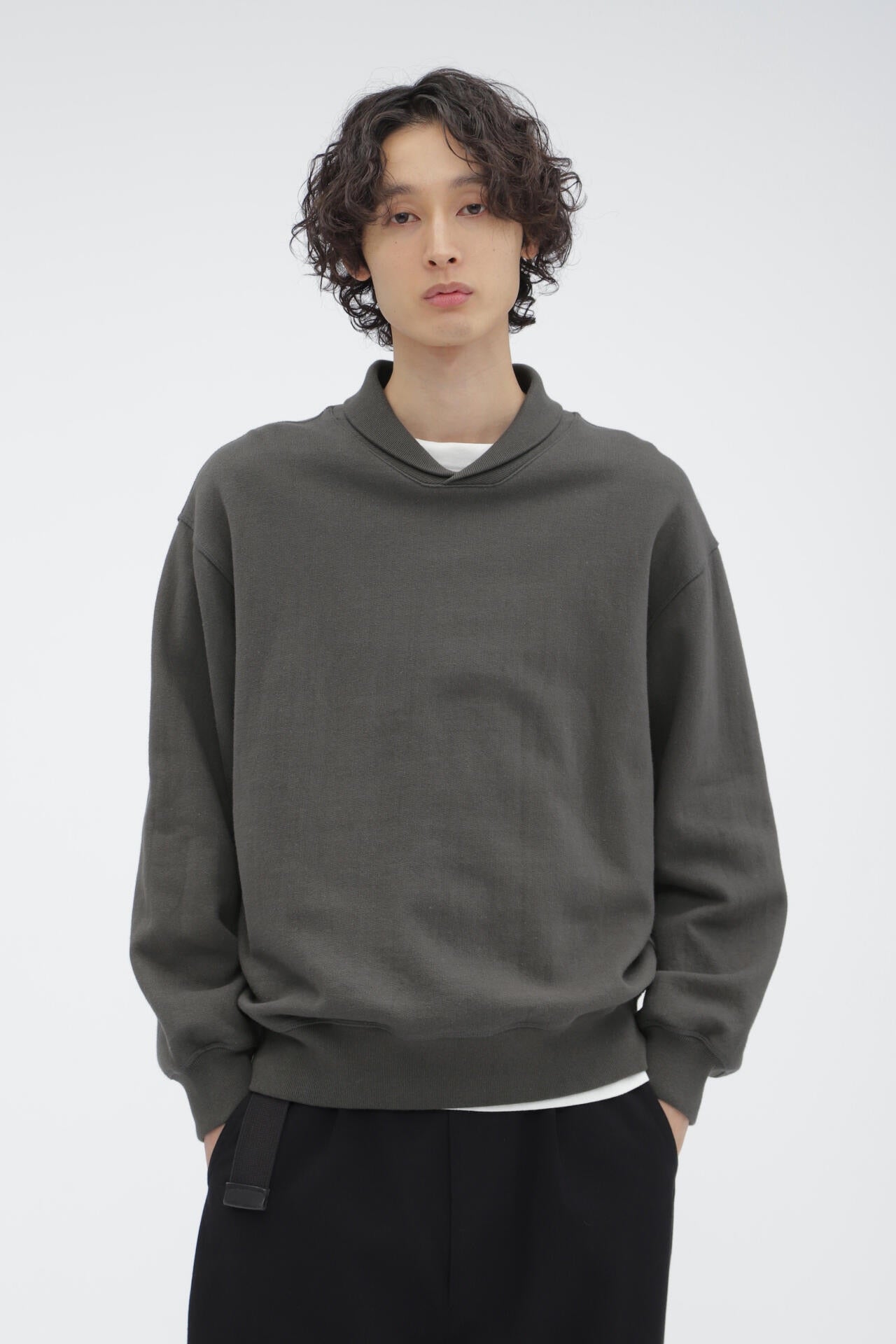 BRUSHED BACK COTTON JERSEY