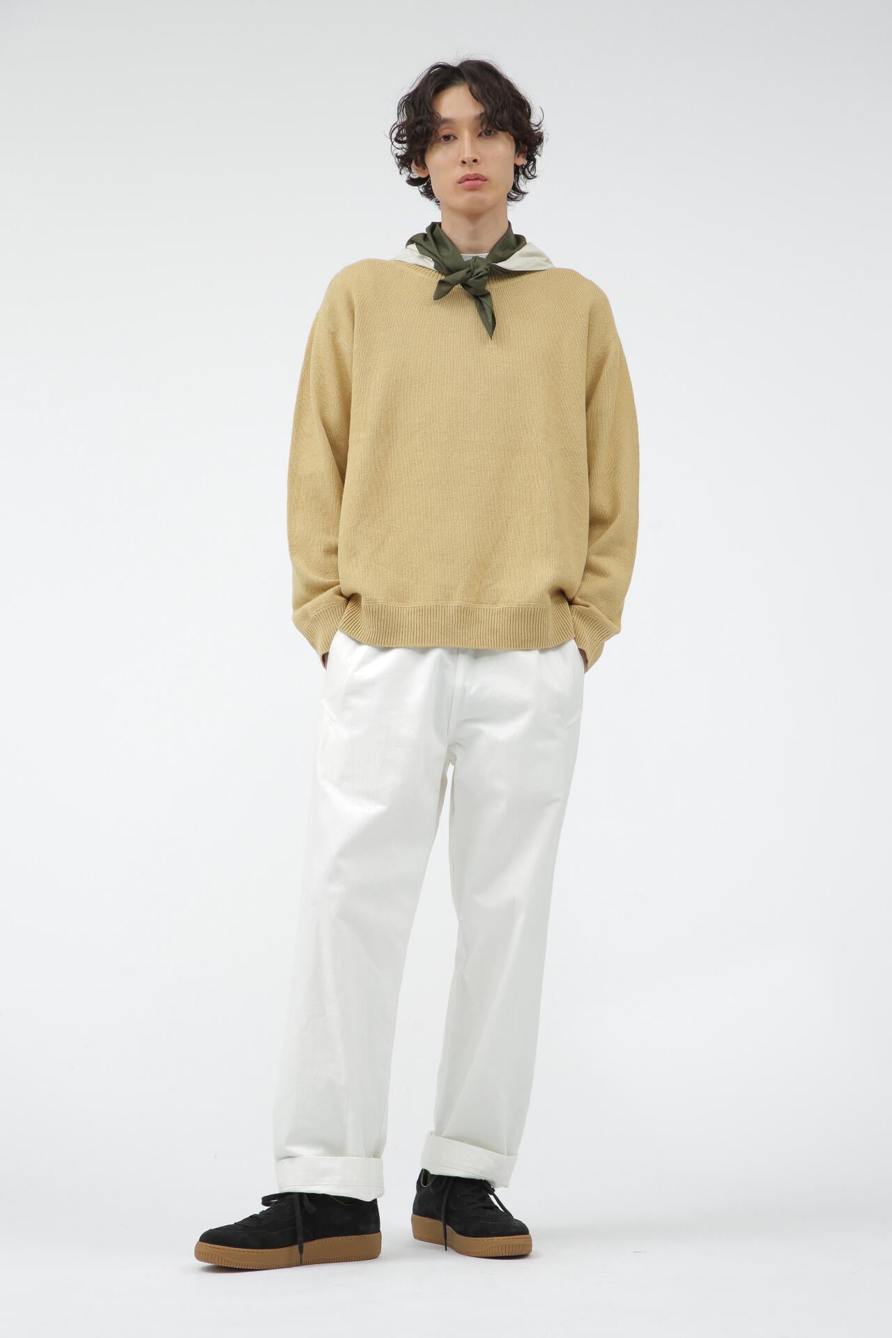 NATURAL YARN COTTON LINEN