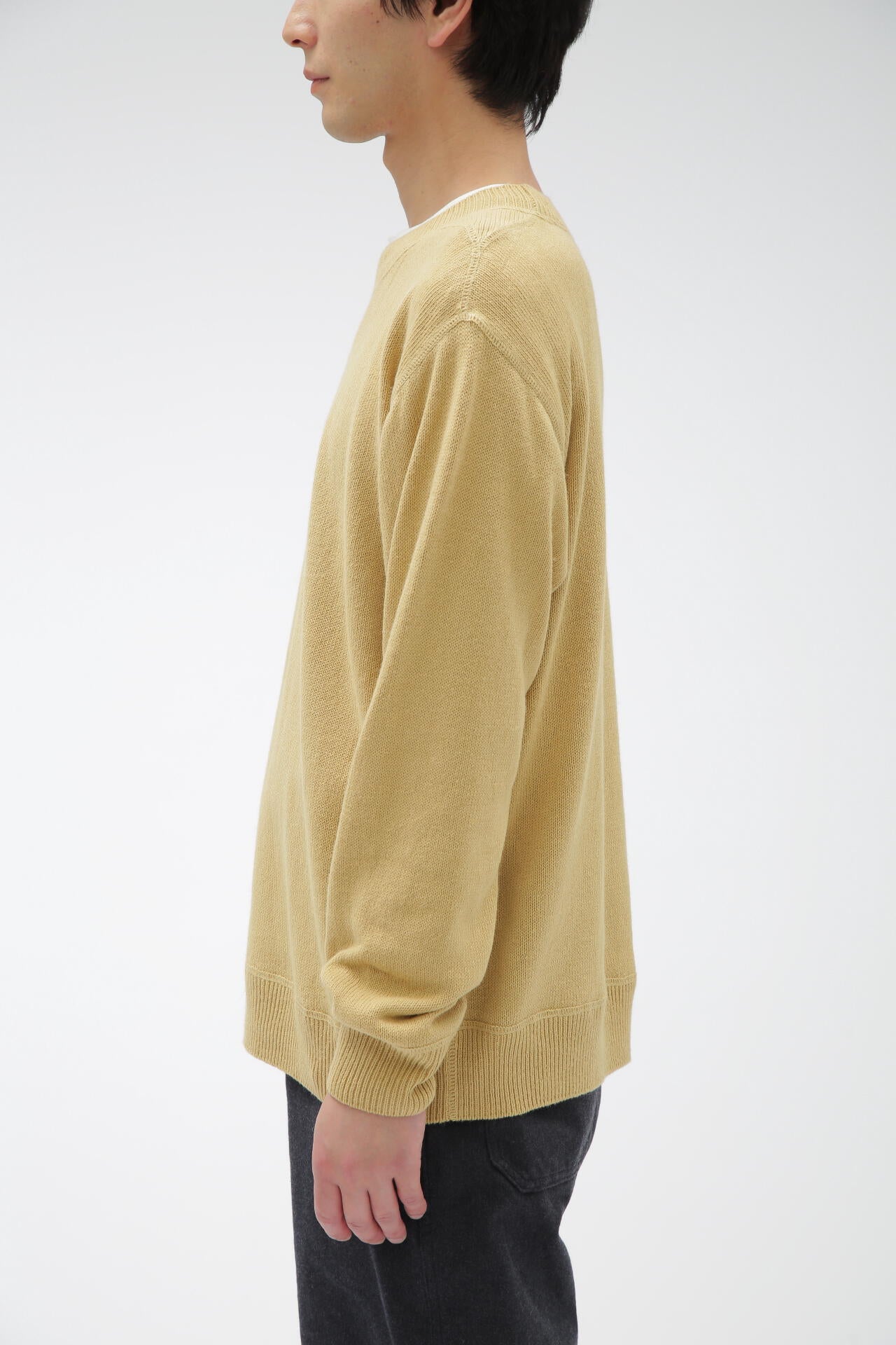 NATURAL YARN COTTON LINEN