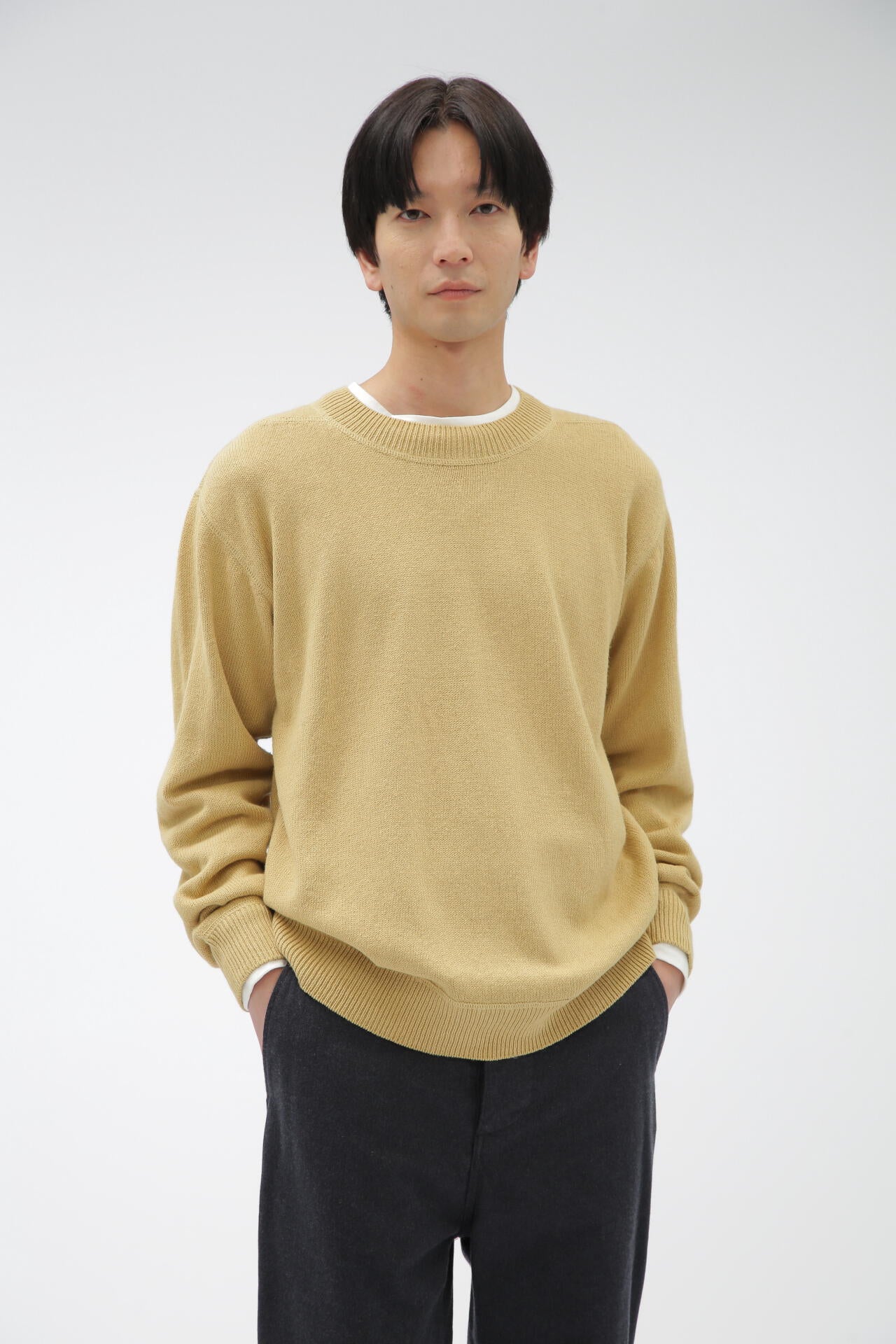 NATURAL YARN COTTON LINEN