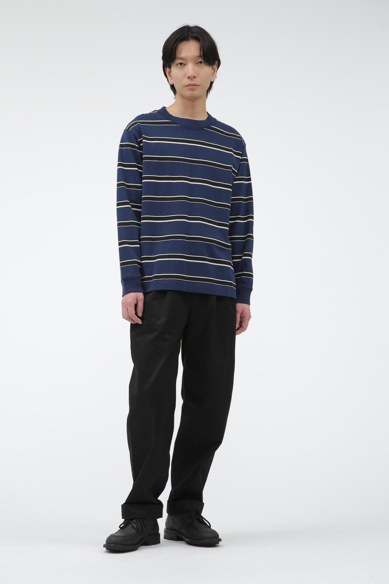 OUTLINE STRIPE JERSEY