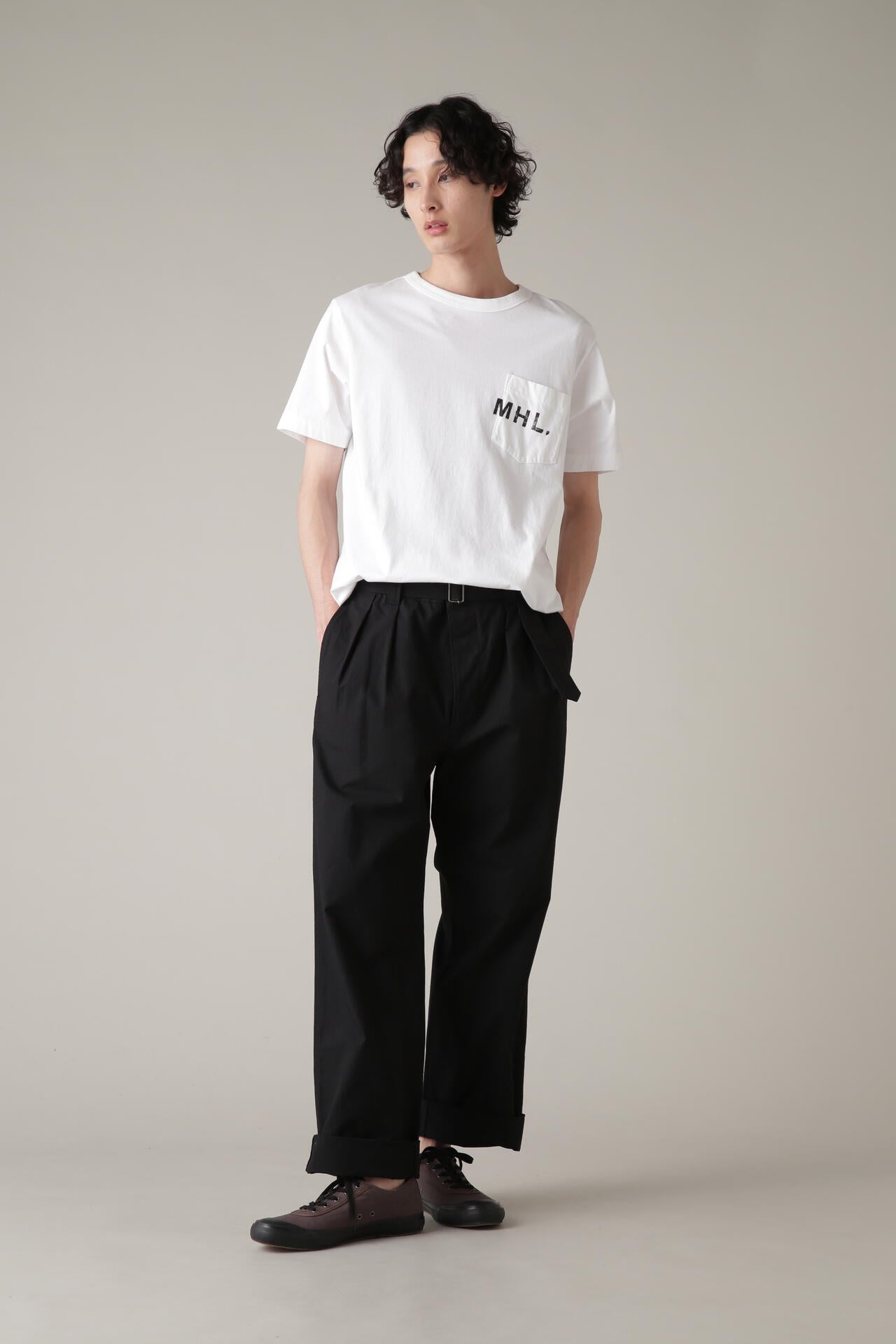 PRINTED COTTON JERSEY TOP