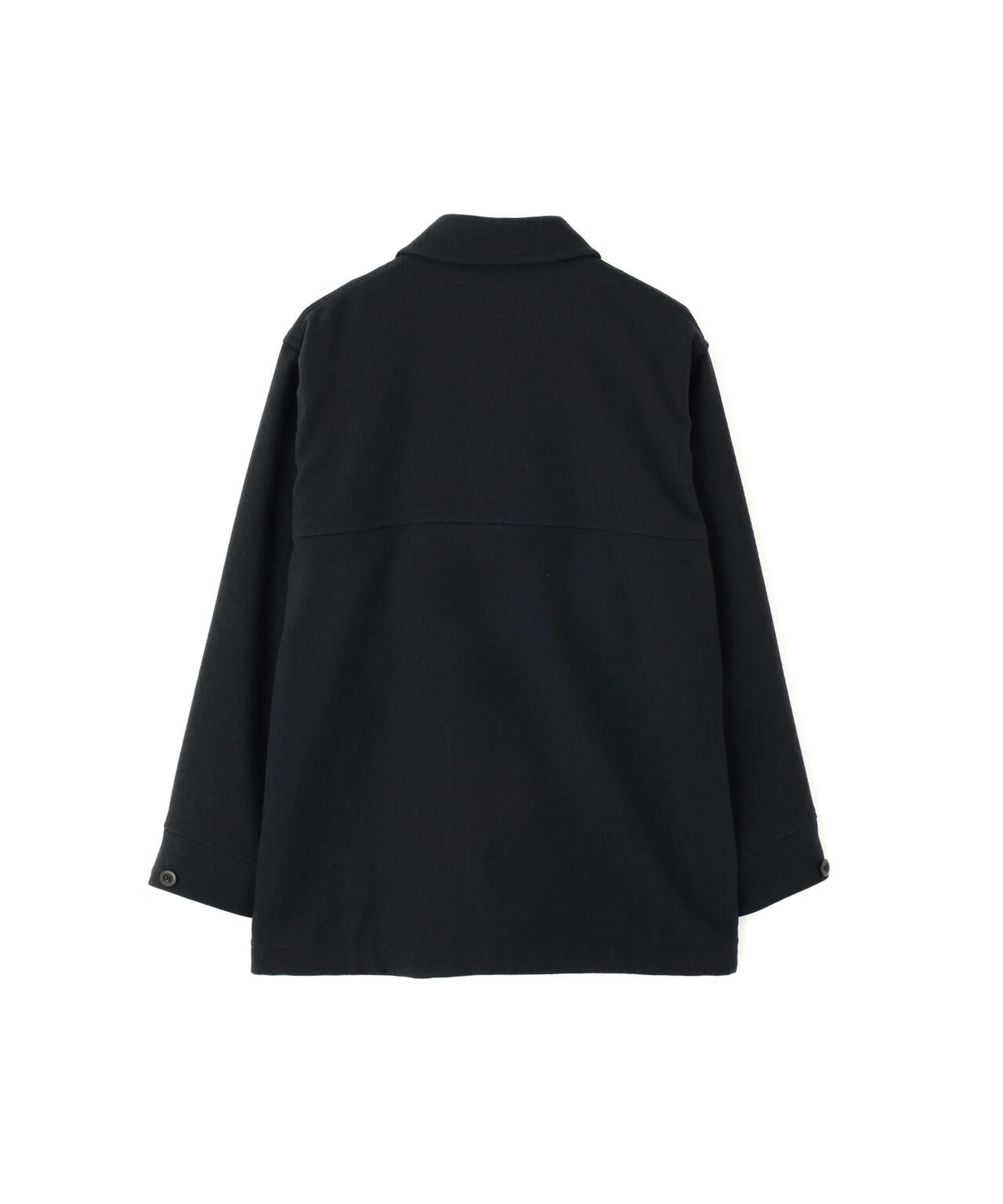 BASIC WOOL MELTON COAT