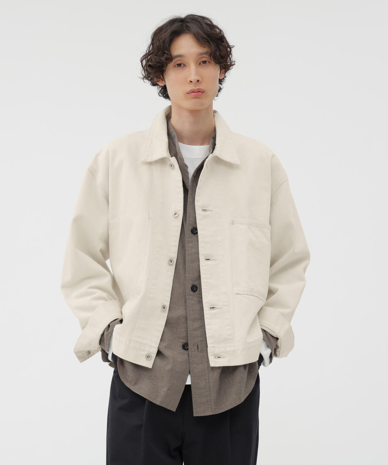 CANTON NATURAL DENIM BLOUSON