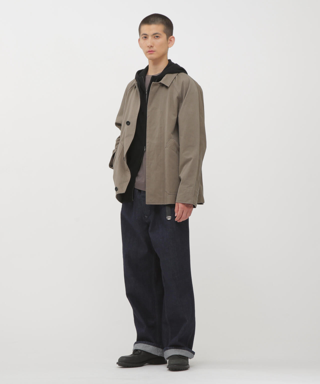 PLAIN COTTON DRILL BLOUSON