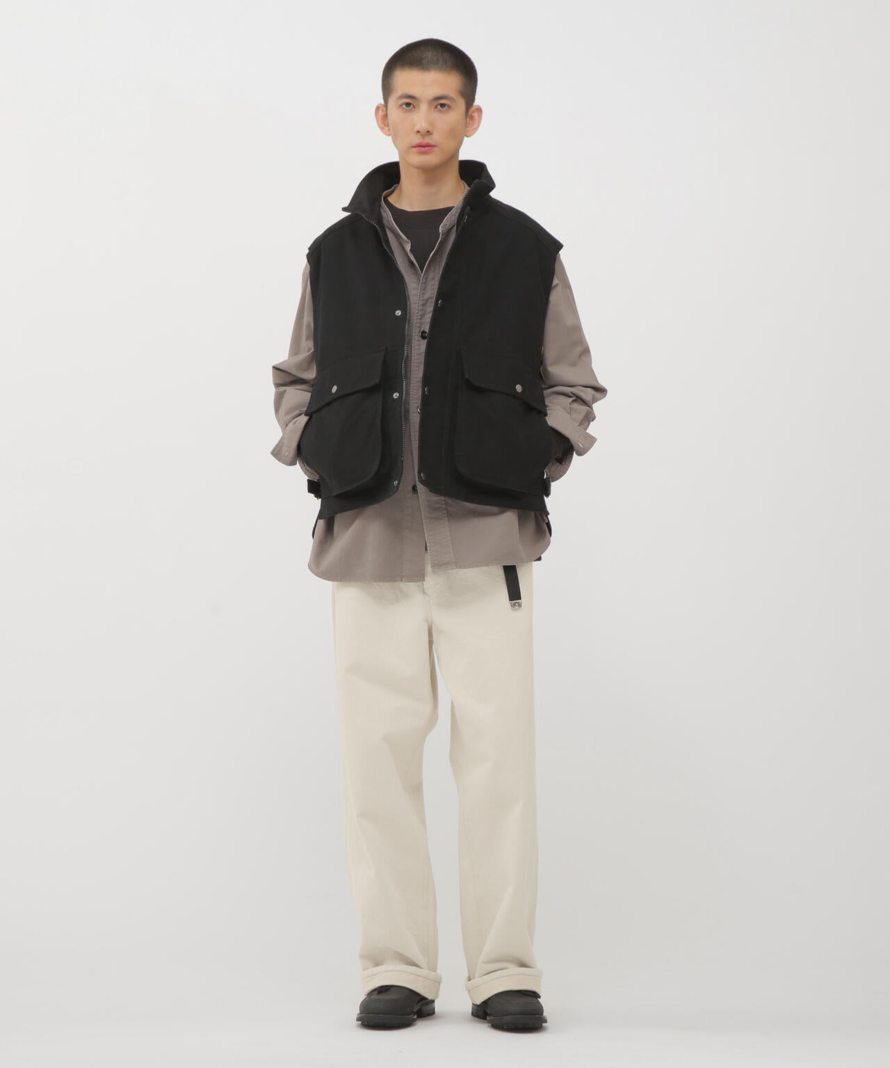 CANTON NATURAL DENIM TROUSERS