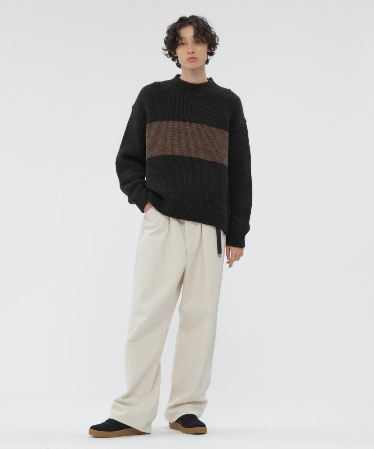 CANTON NATURAL DENIM TROUSERS