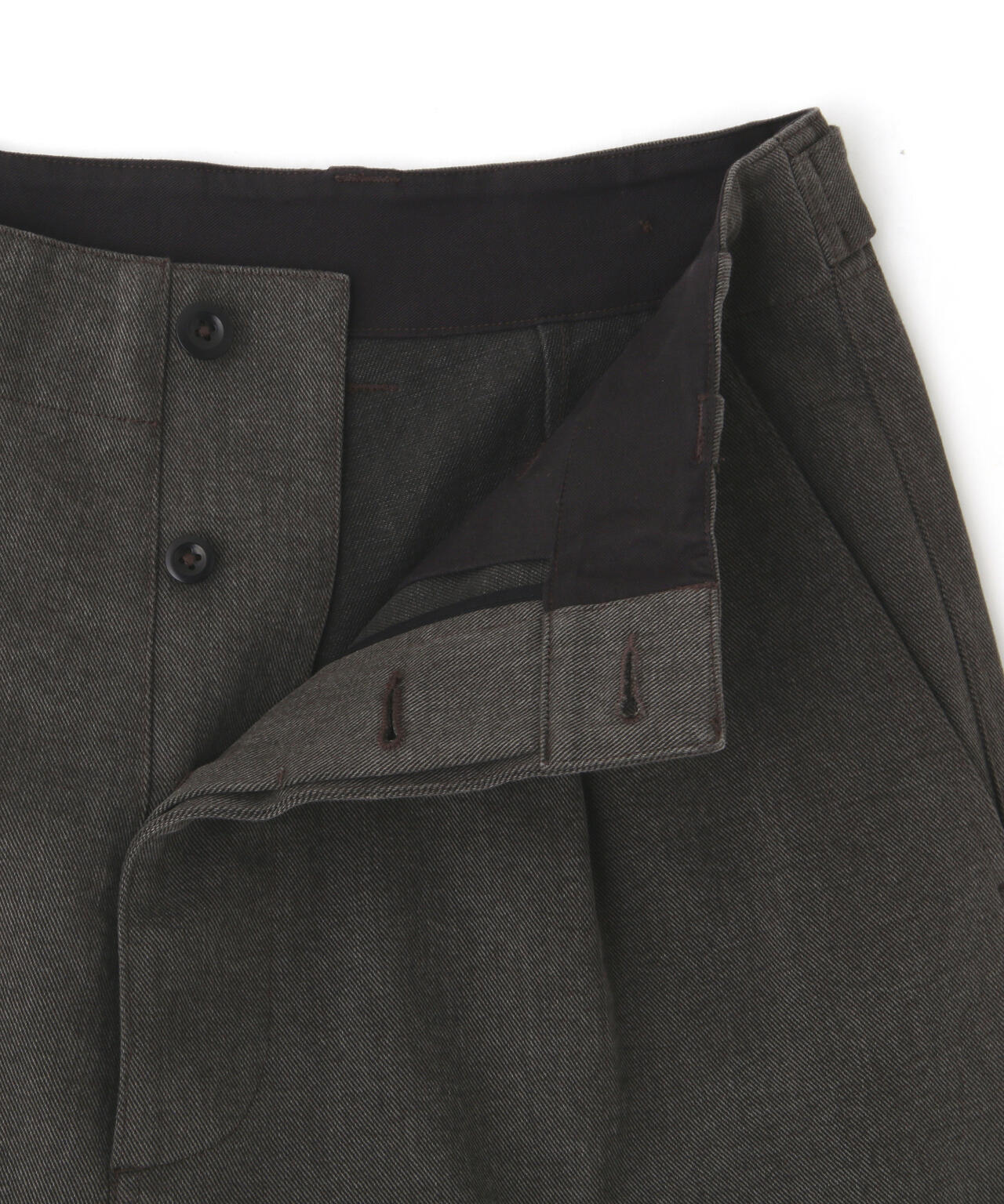 FADED COTTON DRILL TROUSERS