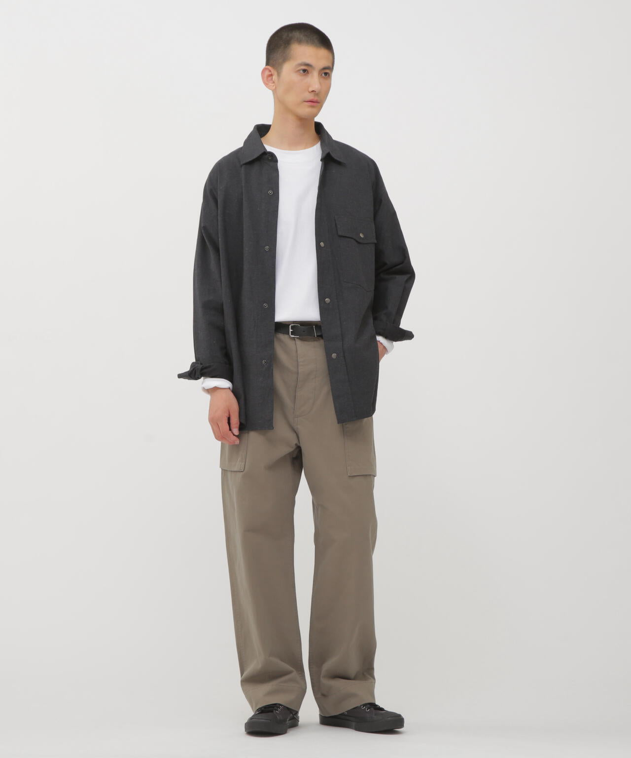 PLAIN COTTON DRILL TROUSERS