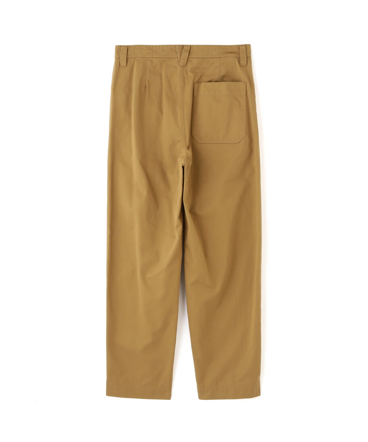 WASHED CHINO COTTON TROUSERS