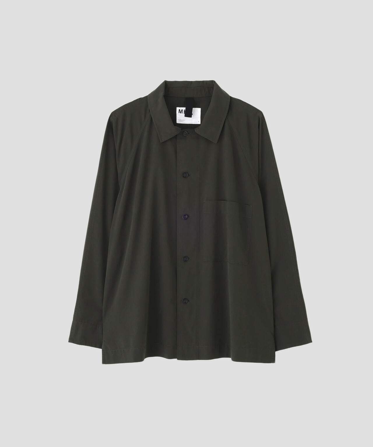 FLUID COTTON POPLIN SHIRT