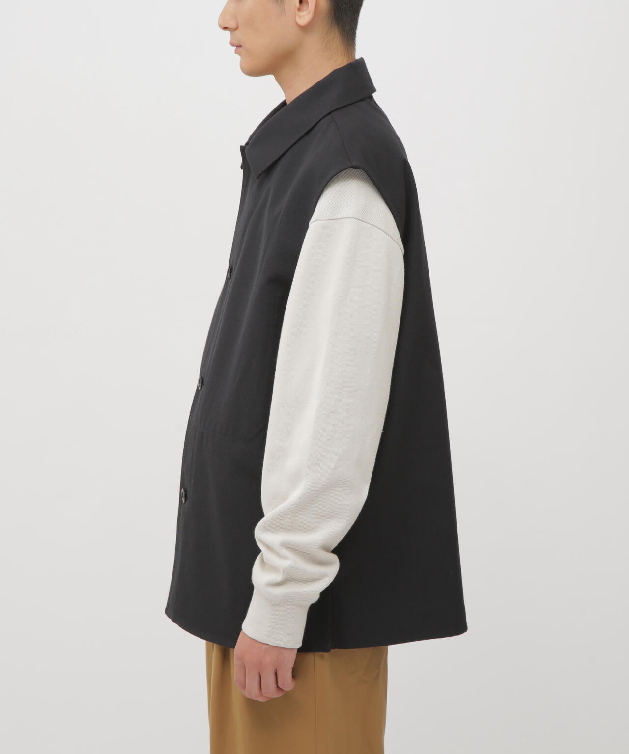 WOOL COTTON DRILL SHIRT