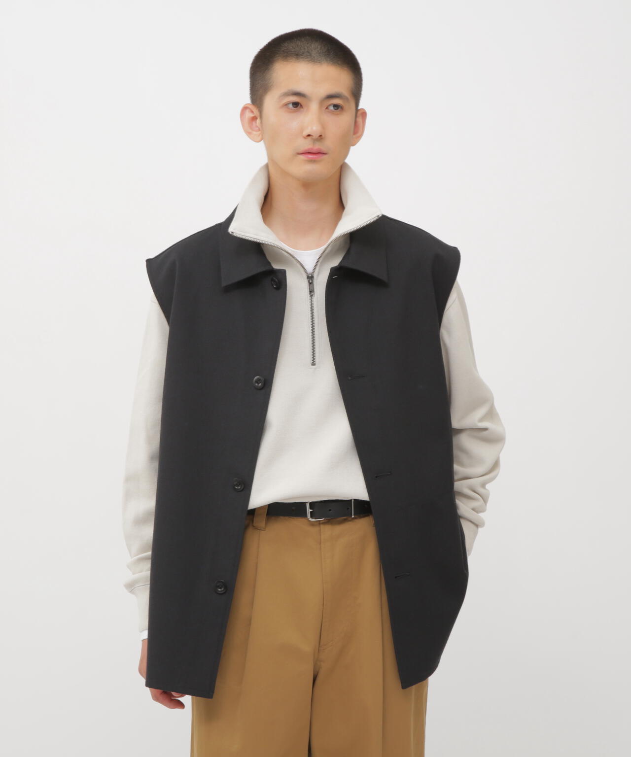 WOOL COTTON DRILL SHIRT