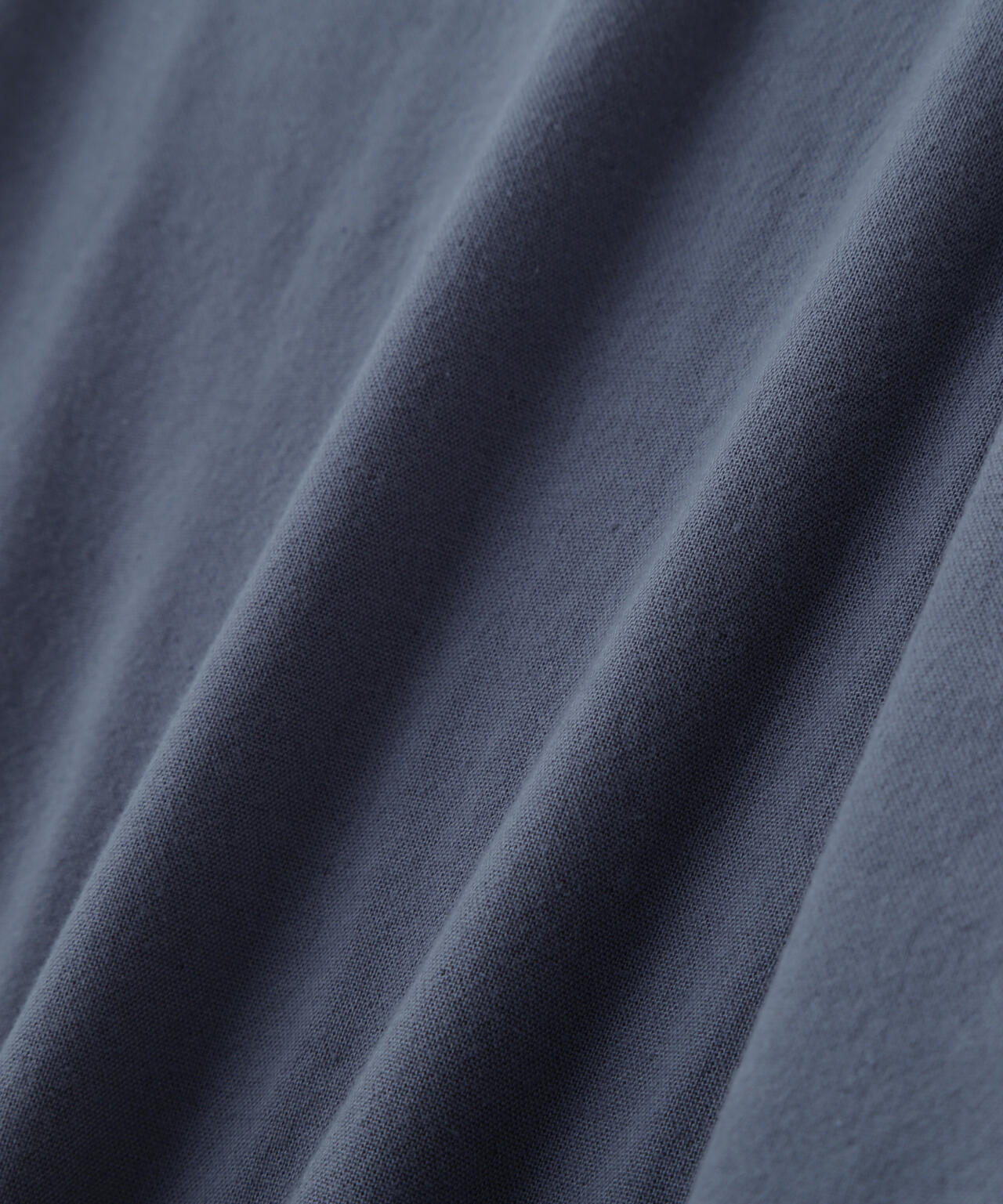 GARMENT DYE PLATED ORGANIC COTTON SHIRT