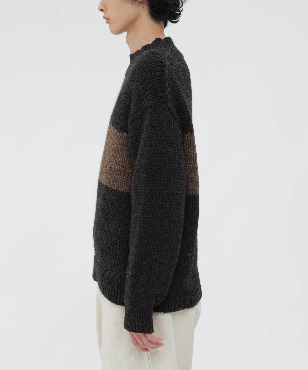 NATURAL SPUN WOOL KNITWEAR