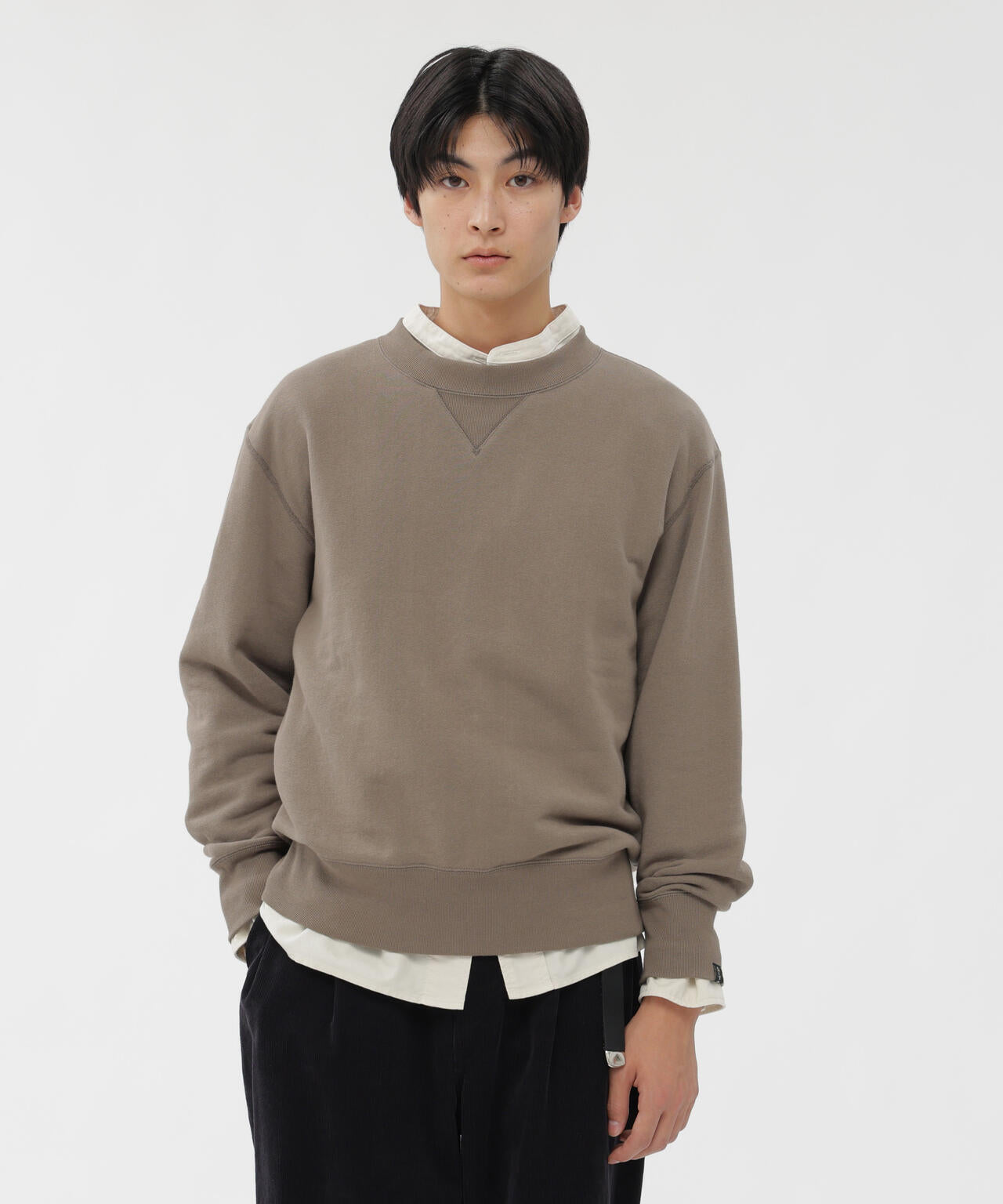 極美品 MHL ligh weight loop back スウェット 2 茶 極美品 MHL ligh weight loop back スウェット 2 茶