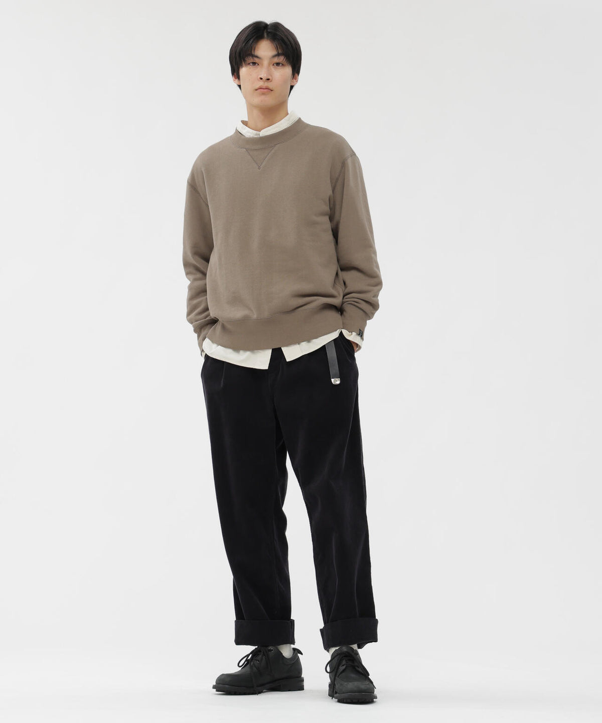 LIGHT LOOPBACK COTTON TOP