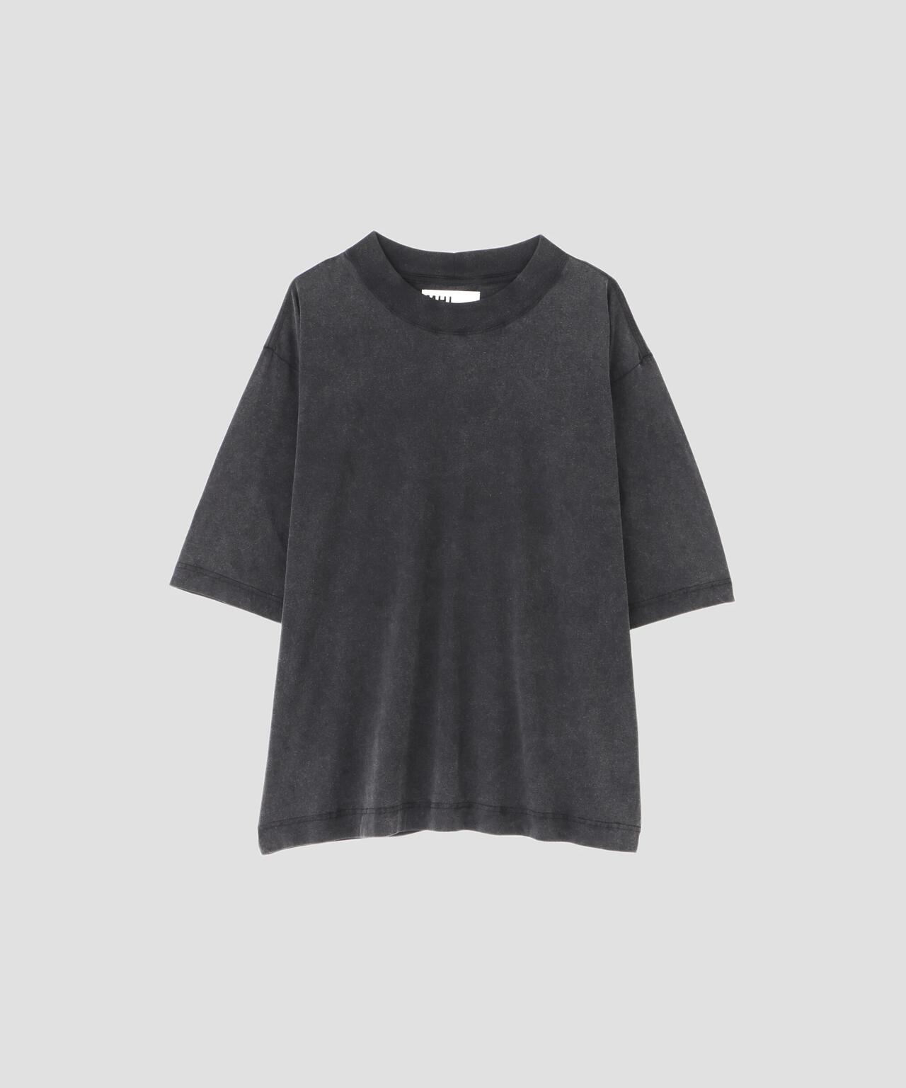 FADED LIGHT COTTON JERSEY TOP