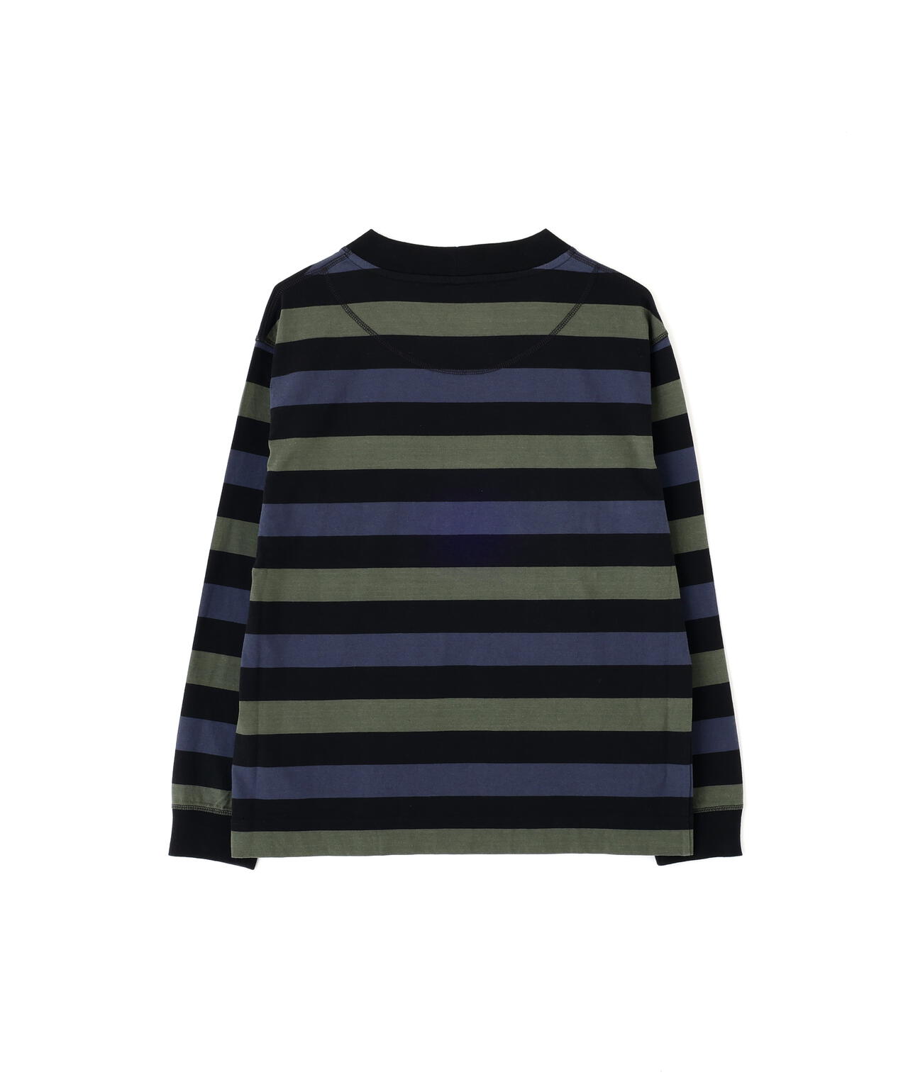 THREE COLOUR BLOCK STRIPE TOP