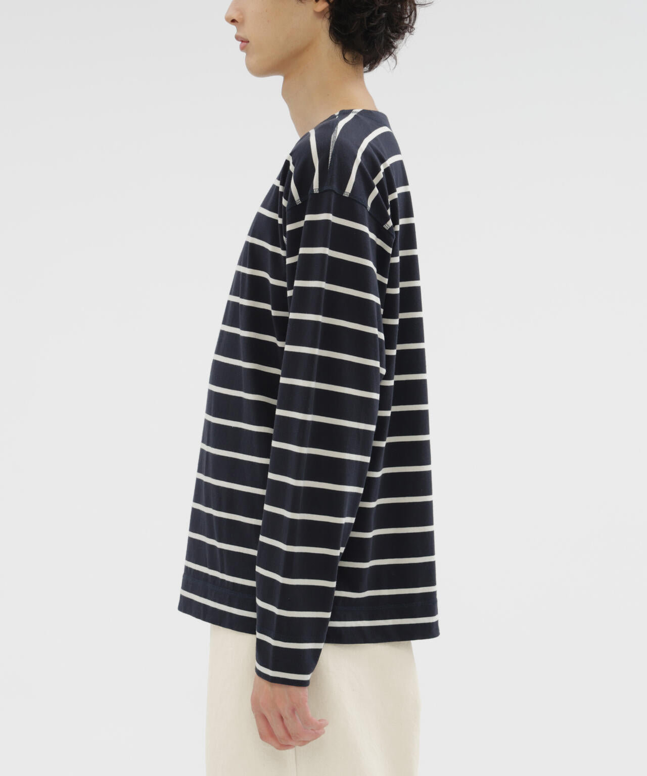 SMOOTH COTTON JERSEY TOP