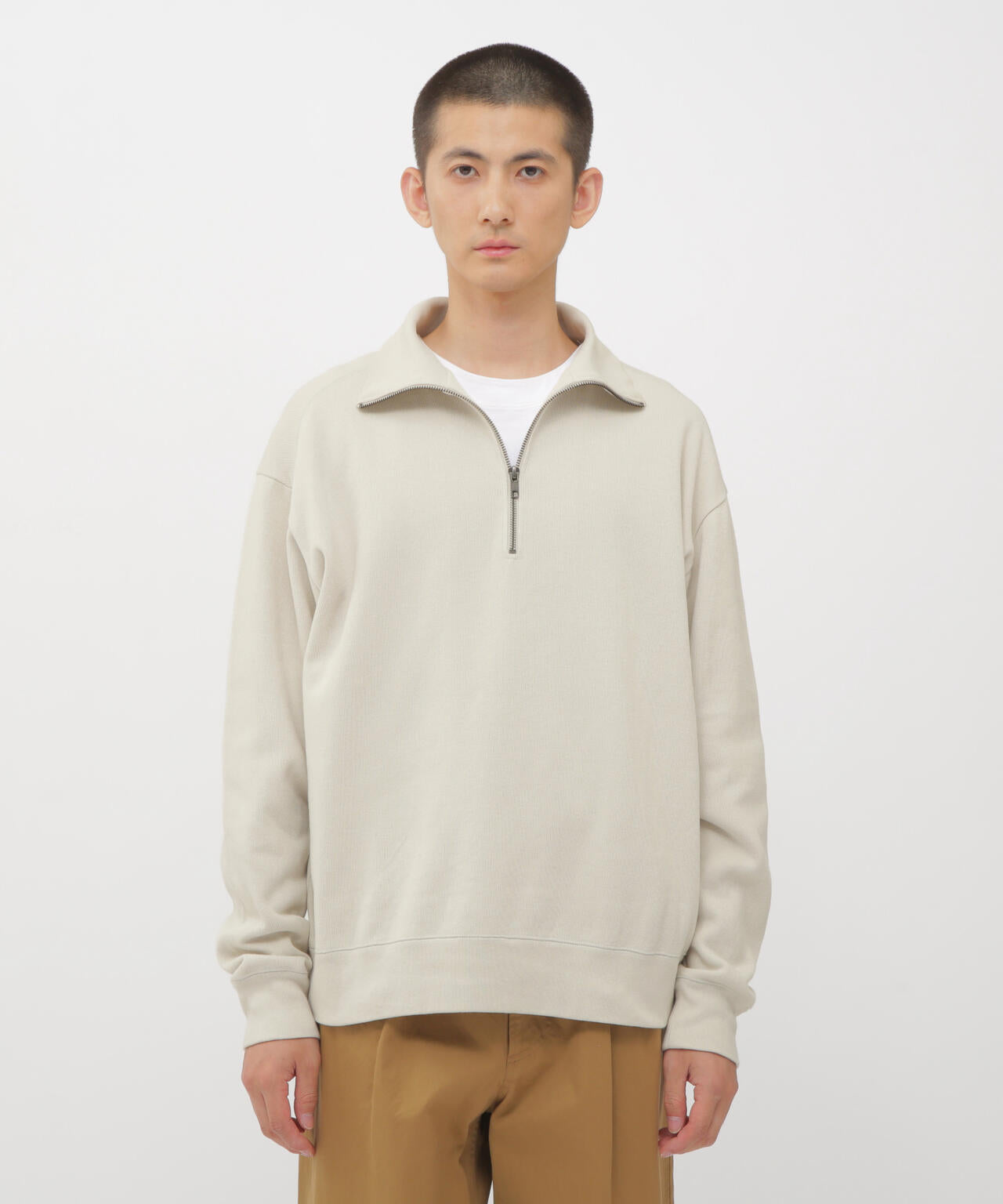 DOUBLE FACE SOFT COTTON JERSEY TOP