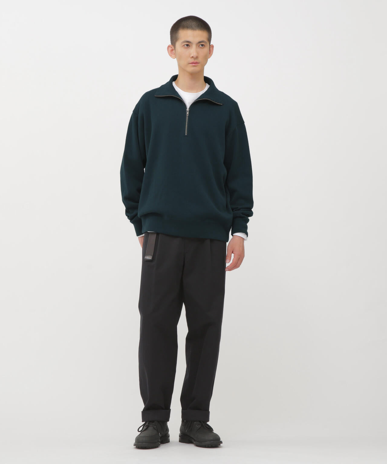 DOUBLE FACE SOFT COTTON JERSEY TOP