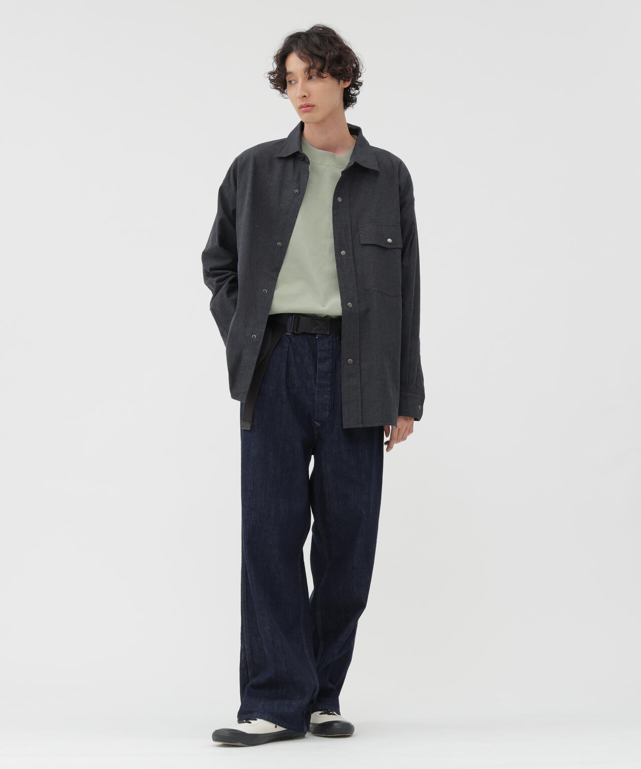 LIGHT DENSED COTTON JERSEY TOP