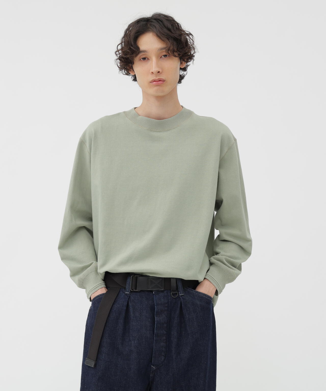 LIGHT DENSED COTTON JERSEY TOP