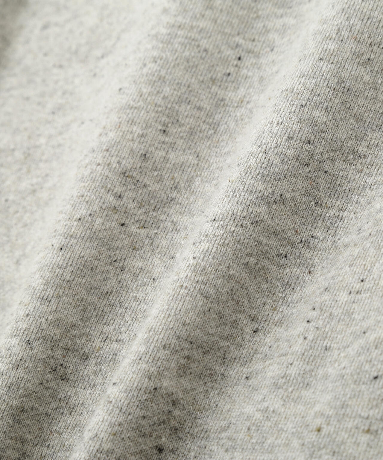 UPCYCLED LOOPBACK JERSEY TOP