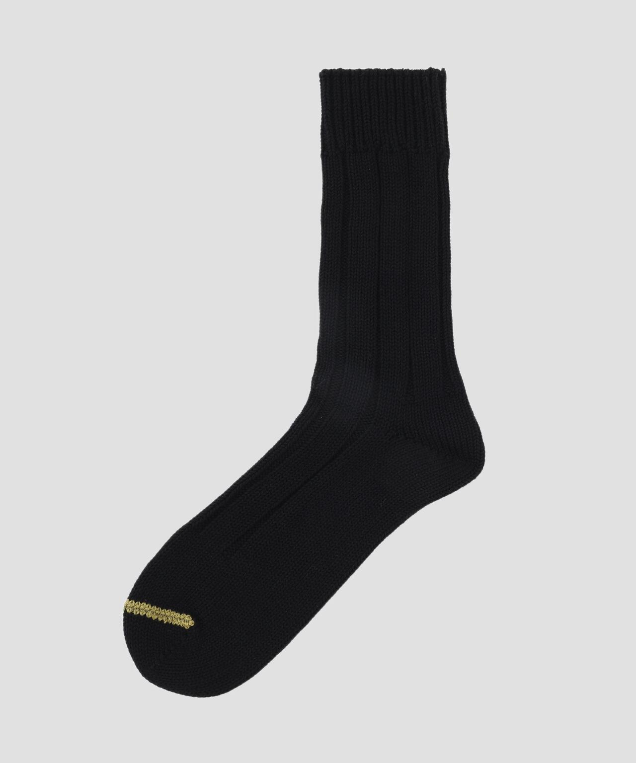 WIDE RIB COTTON SOCKS