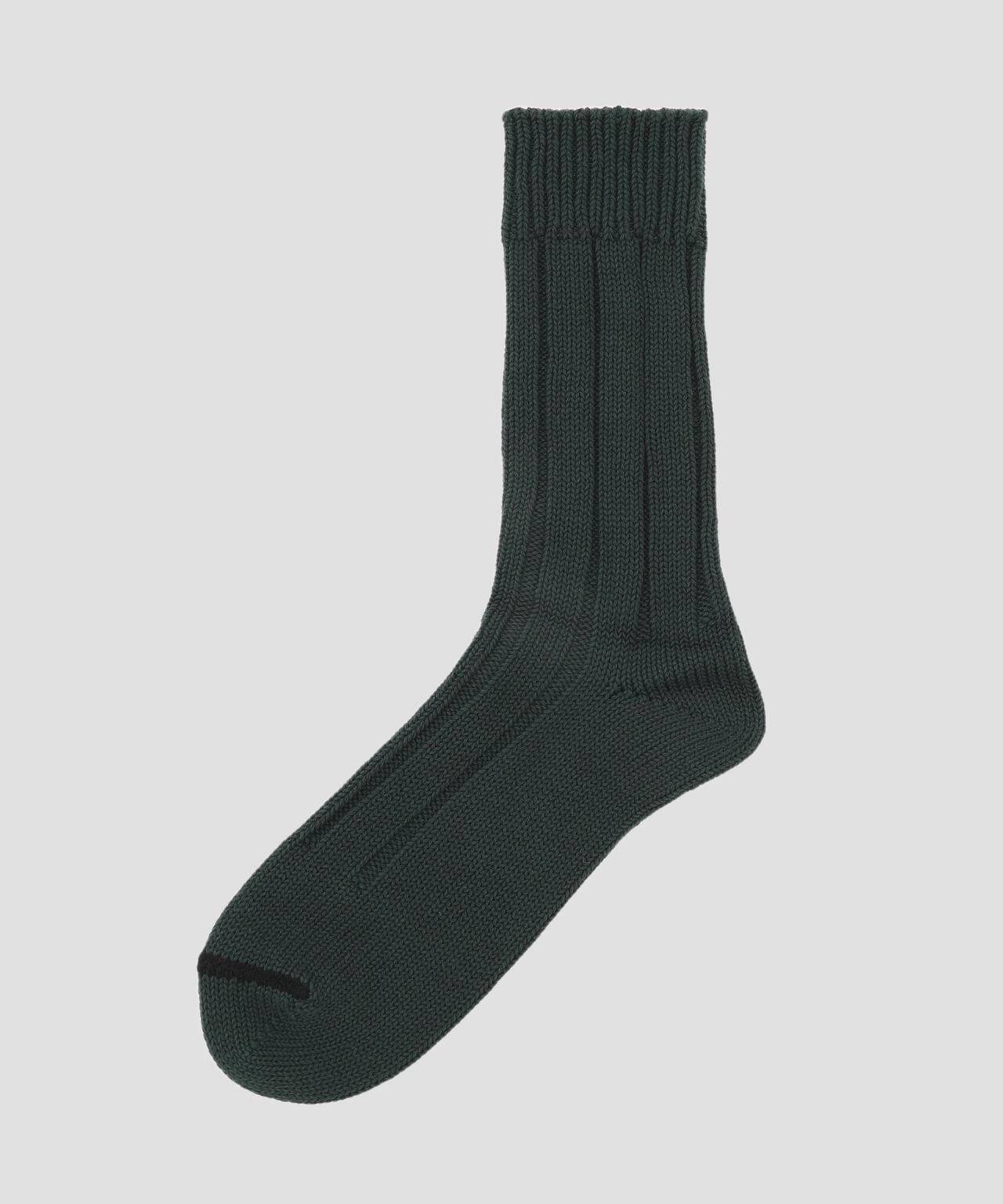 WIDE RIB COTTON SOCKS