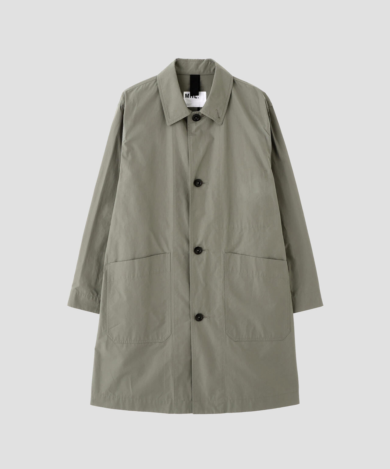 PROOFED COTTON POPLIN COAT