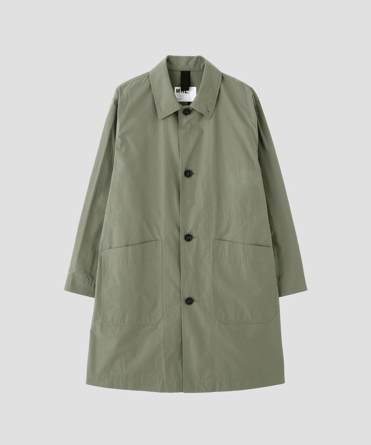 PROOFED COTTON POPLIN COAT